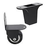 DOITOOL Professional Castors for Speaker Speaker Pads Wheeled Castors Replacement Wheel