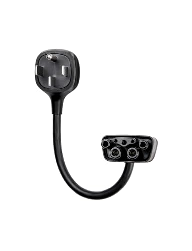 LENZ NEMA 14-50 Adapter: Compatible ONLY with Tesla Mobile Charger Gen 2 & 3 This Adapter Plugs into Your 240V 14-50 Outlet at 32 Amps (Verify Before Purchase) 16-Inch Length