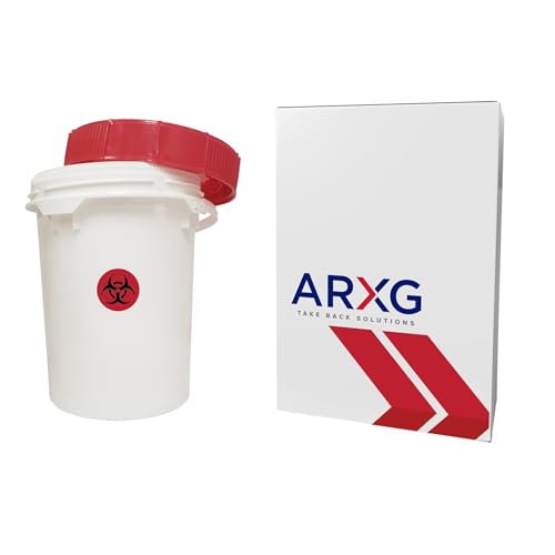 5-gallon ARXG Mail-in Take Back Sharps Container