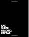 Produktbild Eat Sleep Reading Repeat: Dot Grid Notebook, Bullet Grid Journal Paperback, Bullet Grid Journal Paperback, Bullet Grid Journal Planner, 8"x10", 160 pages