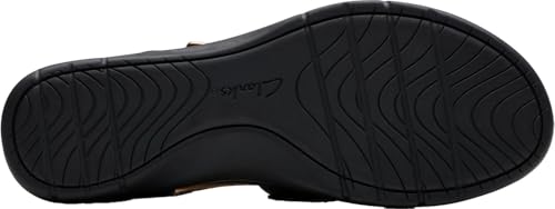 Clarks Clarks - Womens Certina Sun Shoes, Color Black Leather, Size: 7 M US