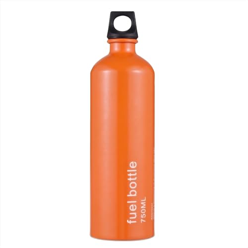 lycss Aluminum Fuel Bottle 750ml - Camping Use | Leak-Proof,