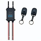 DC 12v Wireless Control Switch,Wireles Remote Switch,with Bluetooth Wireless Relay Switchs, for Garage Door, Light, Pump, Home Automation, Industrial and Agricultural Machinery(LY)