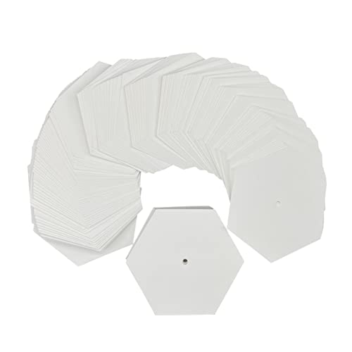 Yosine 200pcs 2 Inch Paper Piecing Paper for Quilting DIY Patchwork Sewing Crafts,Quilting Templates for Quilting Accessories Crafting Tools,Hexagon Quilting Papers by Yosine - Image 6