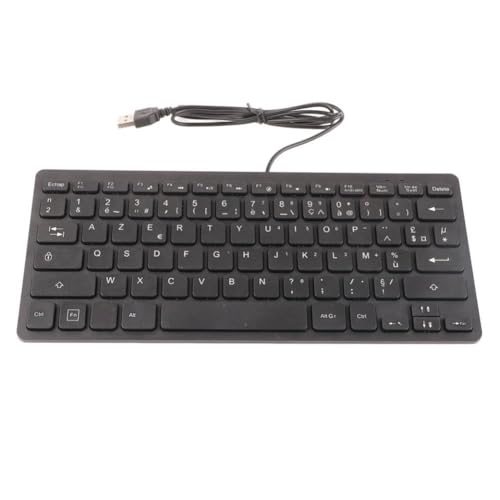 Clavier mécanique ultrafin AZERTY contre les pannes de batterie