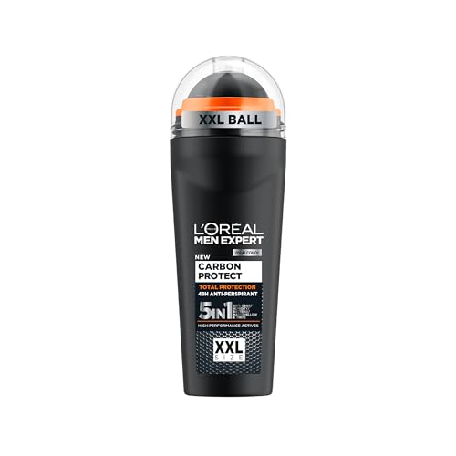 L'Oréal Men Expert Carbon Protect Desodorante Roll-On Anti-transpirante para hombre.