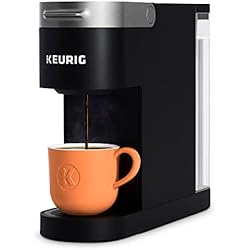 1 of Keurig K-Slim Single Serve K-Cup Pod Coffee Maker, Multistream Technology, 3 Brew Sizes, Slim and Sleek Design, 46oz Removable Reservoir, Black