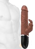 Remote Control Thrusting Adult Toys for Women & Couple Realistic Bullet Silicone Wand 7 Powerful Thrusting Modes Real Fancy Gifts for Girfriend with Strong Suction (Skin)