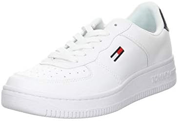 Tommy Hilfiger Kadın EN0EN01348-OGY_37 spor ayakkabı, beyaz, EU :  Amazon.com.tr: Moda