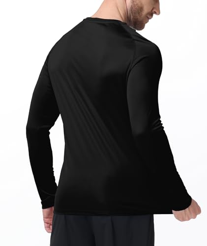 ZITY Mens UPF 50+ Sun Protection Shirts Long Sleeve Lightweight Rash Guard - image 2