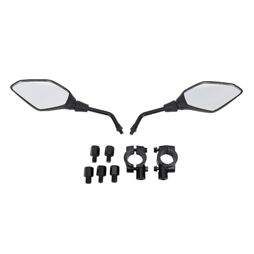 Rétroviseurs de moto universels M8 M10 lot de 2 pour guidon de scooter et quad