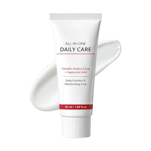 Crema Para El Rostro,Textura de Mantequilla de 50ml de Absorción Rápida No Grasa | Crema Facial para Mujeres | para Hombres y Niñas Uso Diario Calmante Nutritiva y Relajante