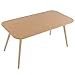 Mesa de Comedor de Madera para Dormitorio, 100 x 50 x 48.5cm, Mesa de Café Rectangular, Mesa de Salon, Cocina o Comedor