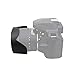 JJC Dedicated Bayonet Reversible Lens Hood Shade for Nikon AF-P DX Nikkor 18-55mm F3.5-5.6G VR & AF-P DX Nikkor 18-55mm F3.5-5.6G Lens on Nikon D3500 D5600 D7500 Camera Replace Nikon HB-N106 Lens Hood