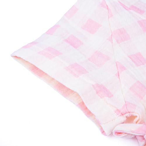 Image of Infant Kimono Robe Newborn Cotton Yarn Robe Baby Romper