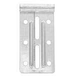 Generisch Garagentor Rollenhalter Oberhalterung, Verzinkte Laufrollenhalterung für Sektionaltore, Robustes Garagentor-Ersatzteil für die Obere, Universelle Tor-Hardware für Sanierung & Repara