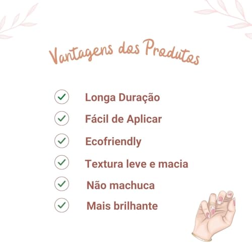 Kit 2 Cartelas Adesivo Película Esmalte Para Unhas Mesclado 32 unidades