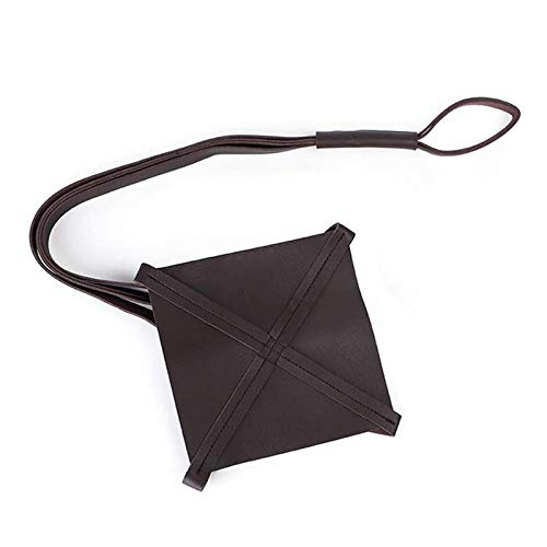 Generic Hanging Planter Basket, Square Leather Flower Pot Display Holder Decorative Leather Plant Hanger Hanging Basket Planter Decoration For Indoor Outdoor Home Decor  thumb #4