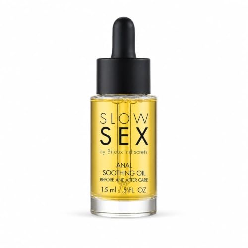 Huile Anale Naturelle Apaisante et Réparatrice – 15 ml – Hydratation Intime Végan et Réparatrice Après les Rapports Sexuels