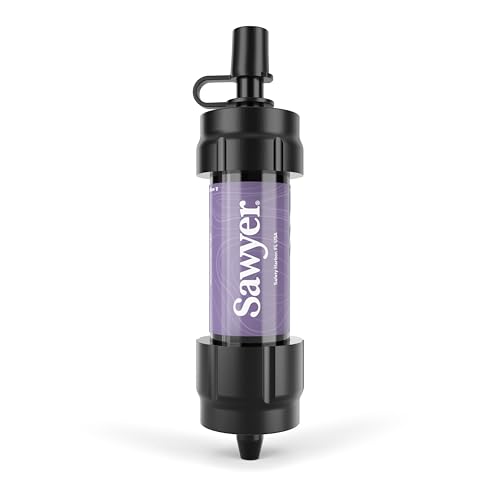 Sawyer Products SP350 Mini Water Filtration System, Filter and Cleaning Plunger only, Single, Purple