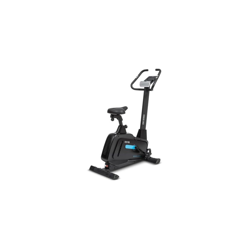 Capital Sports Evo - ergometer, hometrainer, bluetooth, magnetisch remsysteem met 32 niveaus, app-integratie, optie tot 21 kg vliegwiel, tablethouder, pulssensor