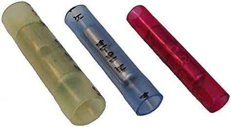 MVP 500 Mixed Straight Nylon Butt Splice Connectors 10-22 AWG Red Blue Yellow