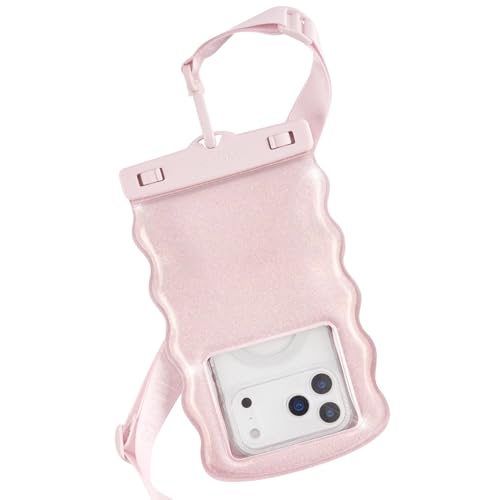 Case-Mate Étui de téléphone étanche IP68 ondulé - Grand étui de téléphone Flottant avec Cordon à bandoulière - Équipement de Voyage en Bateau de croisière Compatible avec Tous Les appareils - Poche