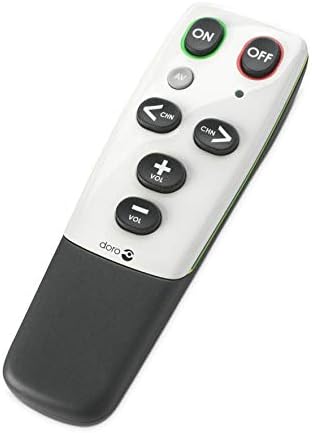 Doro HandleEasy 321rc Universal Infrared Remote Control (White/Grey)