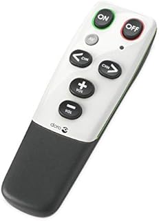 Doro HandleEasy 321rc Universal Infrared Remote Control (White/Grey)