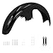 21 inch Front Fender Vivid Black Motorcycle Wrap Mudguard for Bagger Models Fit for Harley Touring Road King Electra Glide Street Glide 120/R21