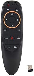 Voice Controller Air-Mouse Remote Control for Smart TV,EASYTONE TV Remote Control 2.4G Wireless Air Fly Mouse Remote for All Models Smart TVs Computers TV Boxes Projectors HTPC
