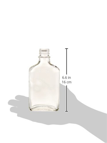 Miniatura 2 de home brew ohio hozq8723flask-no tapa de vidrio de 6.8fl oz 6unidades, transparente