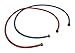Whirlpool 8212545RP 5-Foot Red and Blue Washer Hos