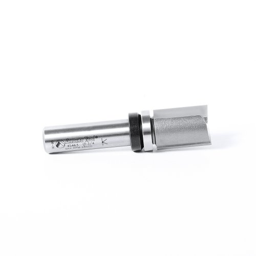 Image of Amana Tool 45463 Carbide Tipped Flush Trim Plunge Template Router Bit 3 /4 Dia x 1 Inch x 1 /2 Shank with Upper Ball Bearing