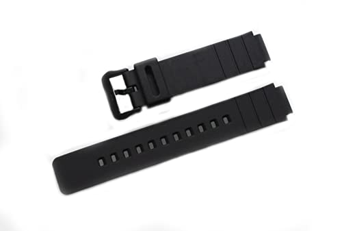 Bracelet de montre Casio MW-240-4BV résine noire rechange montre MW-240