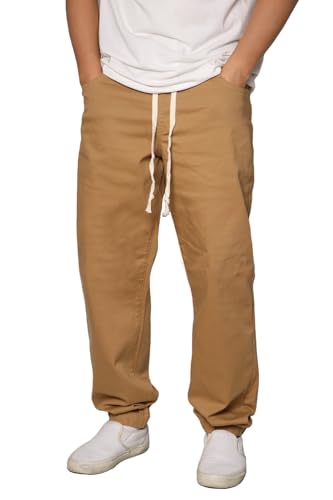 URBANJ Men's Baggy Jogger Pants Loose Fit Elastic Waist Pants Size S-5XL2