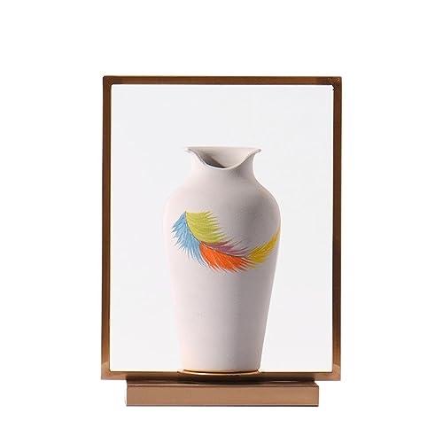 KXQYIKYI Bodenvase, chinesische handbemalte Keramik, Vorratsglas,...