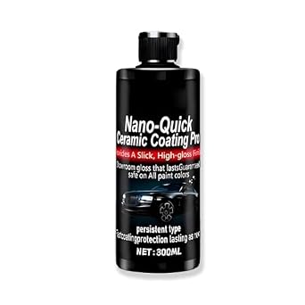 Quick Ceramic Coating Pro, Easy Spray-On Finish for Automotive Paint & Exterior Glass 1set