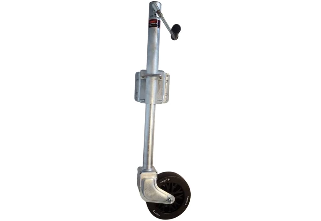 Roue Jockey pivotante avec manivelle 545 kg