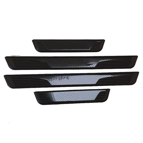 Seuil de porte Renault 5 protection acier inoxydable contre les rayures de chaussures
