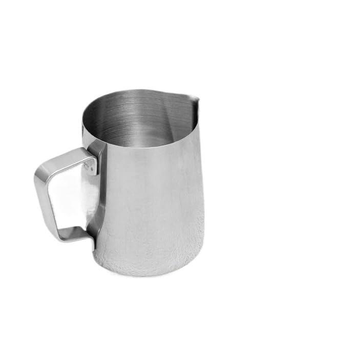Jarra para espumar café con leche de 100ml: jarra medidora de acero inoxidable