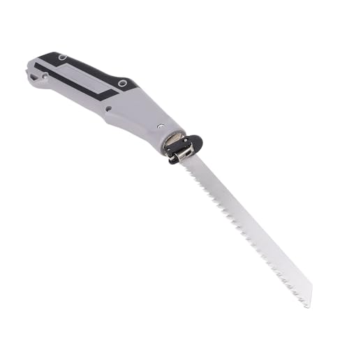 Fabater Mini Reciprocating Saw Set Made of Fine-Toothed Stainless Steel for Precise Cutting of Drywall and Metal, 2 Blades for Woodworking and Home Projects - Image 4