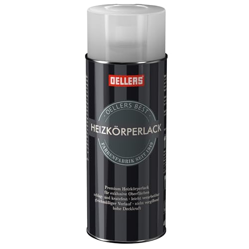 Peinture radiateur en spray, 400 ml, RAL 7016 anthracite, première qualité, très résistante aux chocs et aux rayures, formule anti-jaunissement