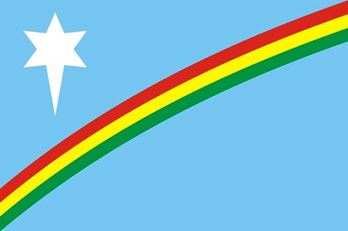 Drapeau Nagaland grand format imprimé polyester de qualité - 2