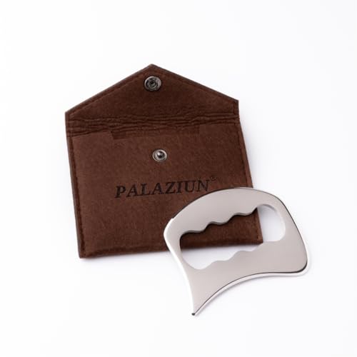 Massageador Manual Placa Guasha P/Raspagem Drenagem Liberação Miofascial Muscular Pescoço Braços Per