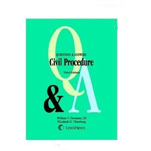 Paperback Questions & Answers: Civil Procedure Book