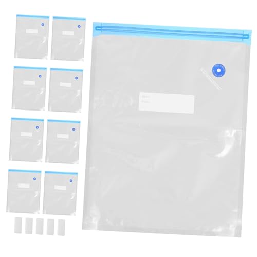 KICHOUSE Vacuum Food Sealer Bags Reusable Food Storage Bags for Meat Vegetables Fruits
