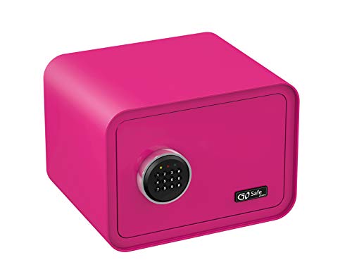 Preisvergleich Produktbild Olympia 7007 Tresor mit Code Gosafe 100, pink