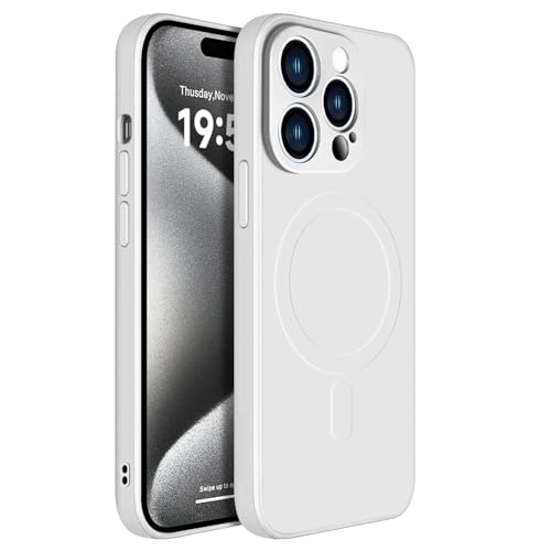 Funda magnética iPhone 15 Pro con protección de lentes resistente a arañazos 2