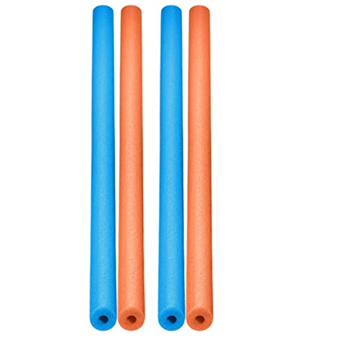 Lot Of 4 Pool Noodles Floating Swimming Fun 48" Multipurpose Foam Craft Cylinder #TOP4